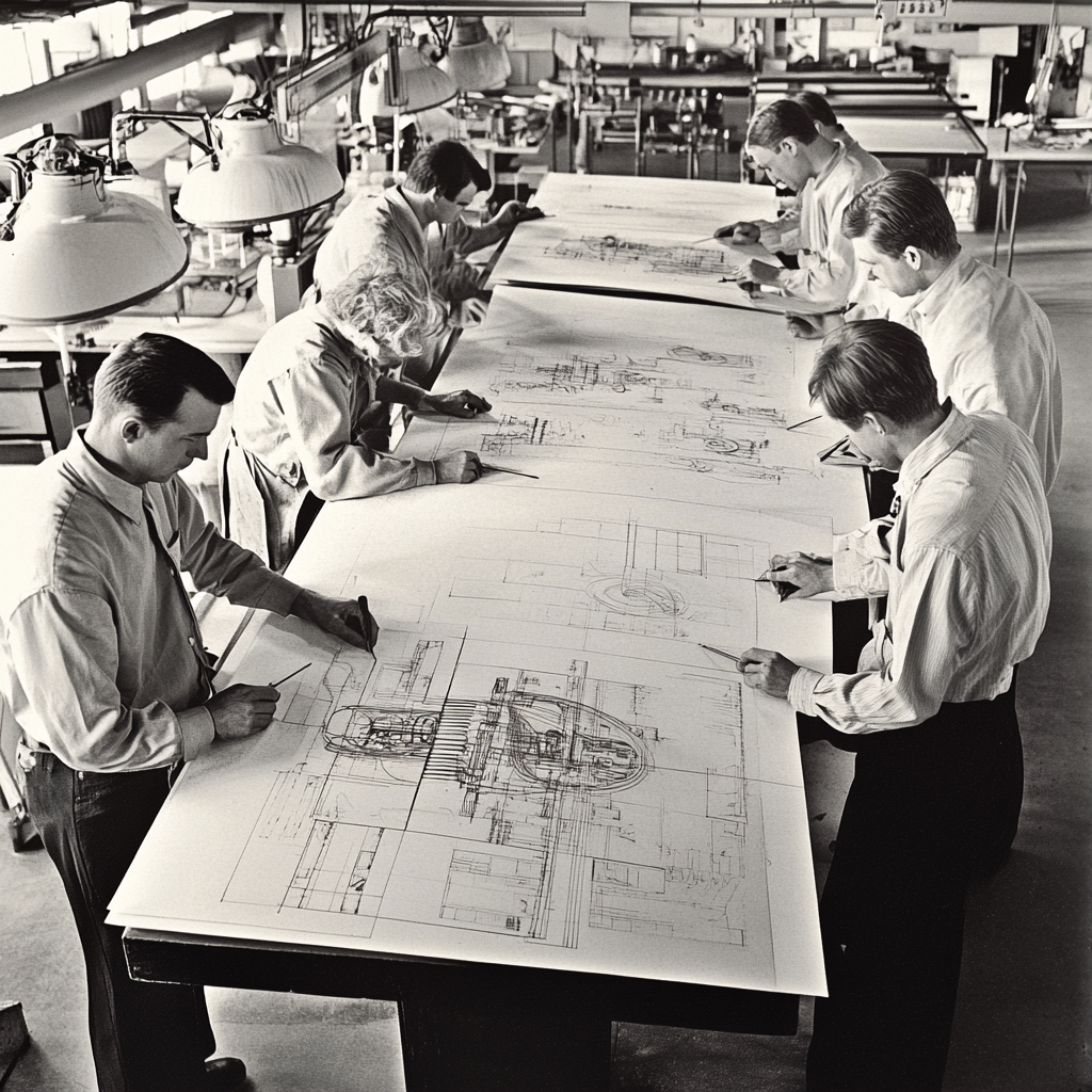 technical designers at work